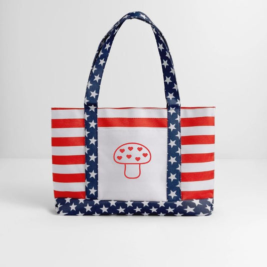 Red Mushroom Shining Color Love Heart Cool Fungus