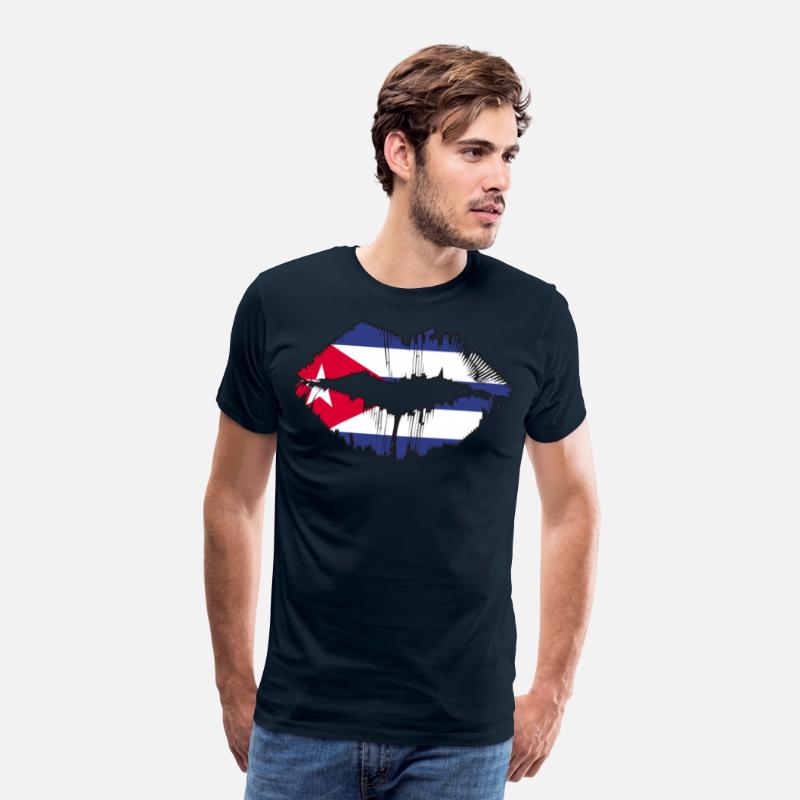 Republic Of Cuba Cuban Country Flag Kiss Lips