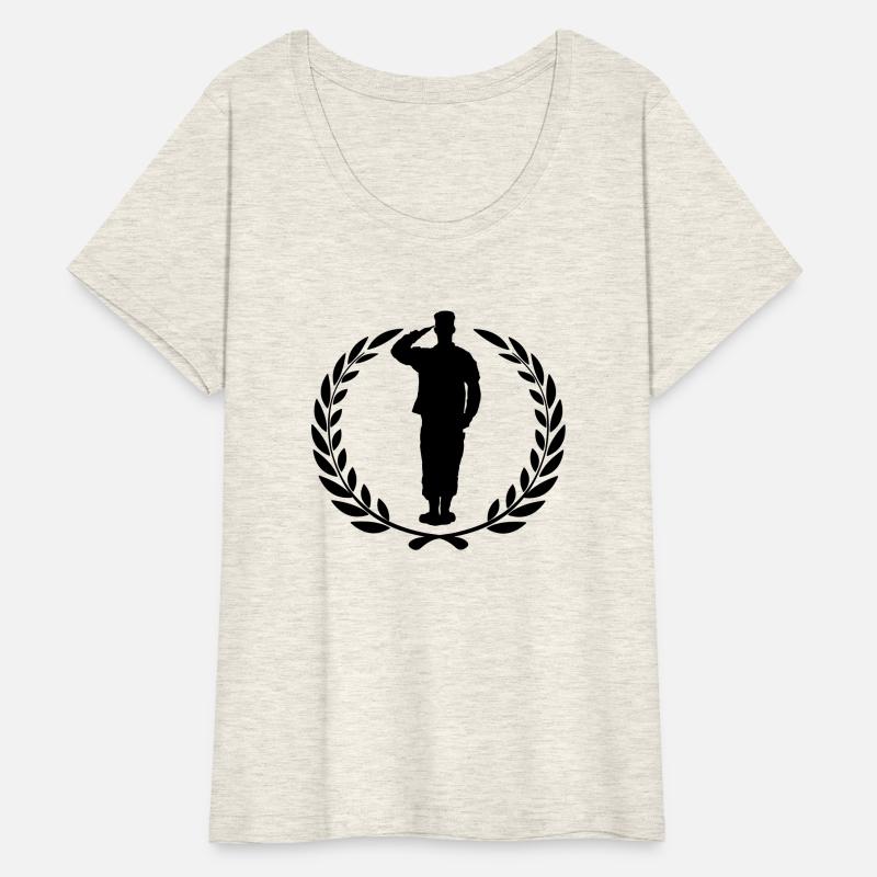 Respect greeting laurel wreath