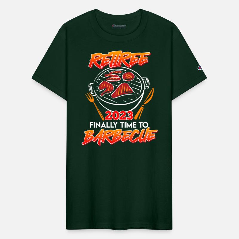 Retiree 2024 Finally Time for Barbecue Retirement