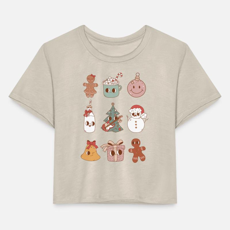 Retro Christmas Characters