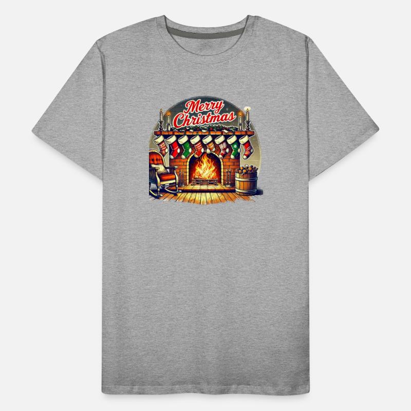 Retro Fireplace - Cozy Christmas Glow