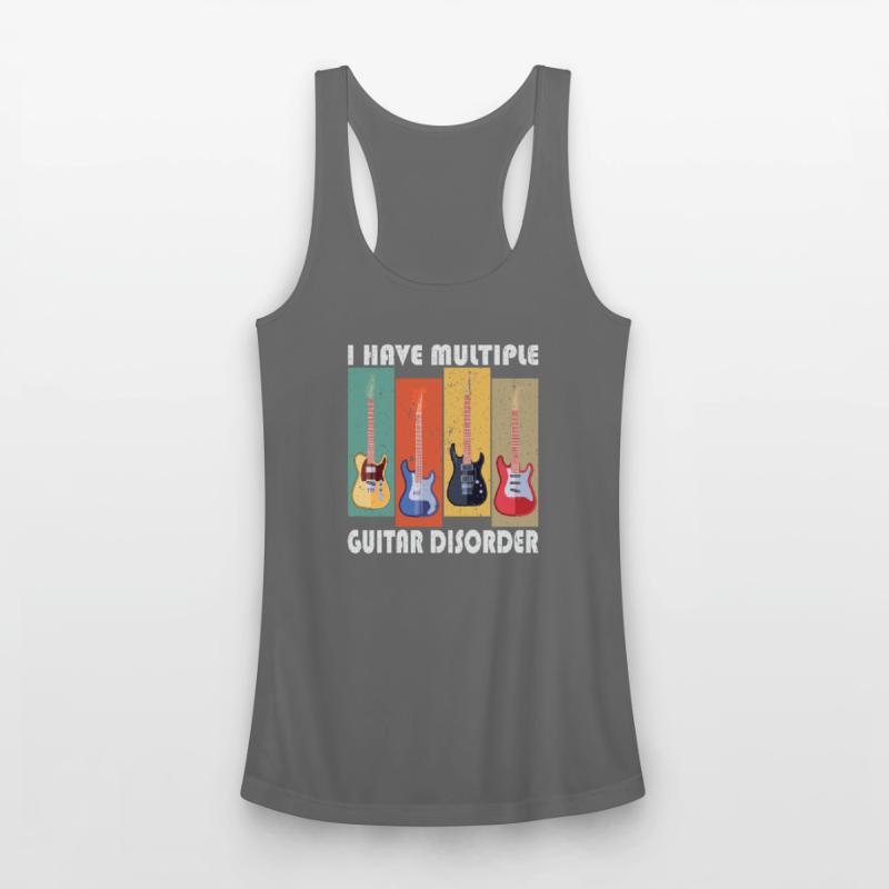 retro, Guiter loves, play, funny men gift T-Shirt