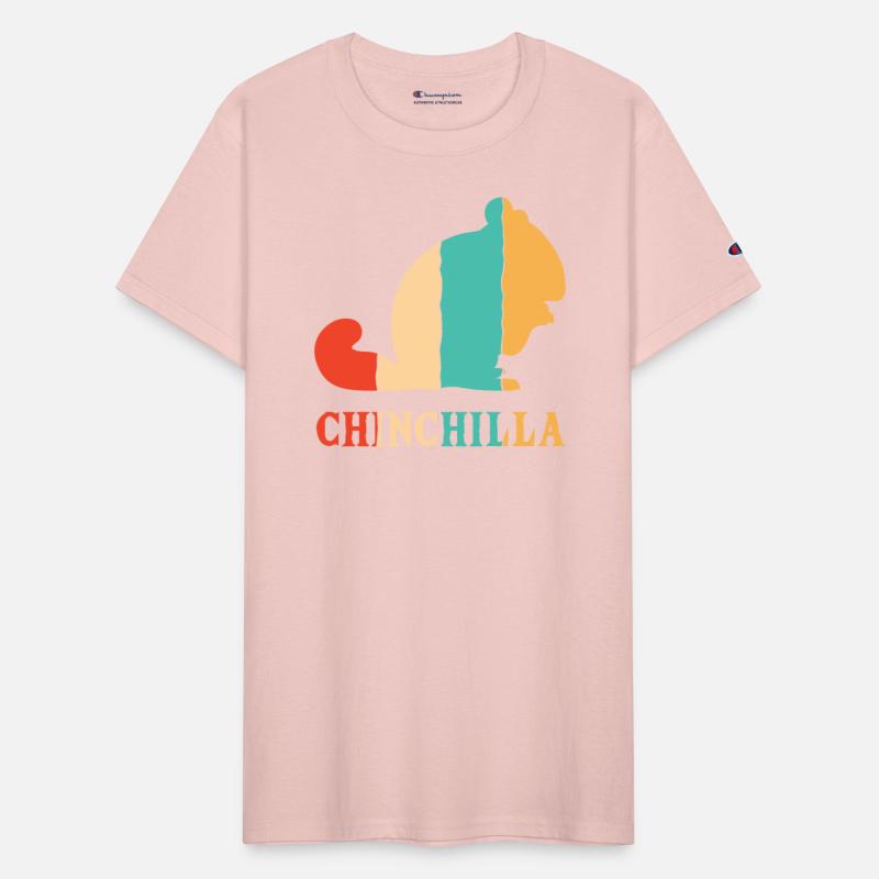 Retro Long-Tailed Chinchillidae Short-Tailed