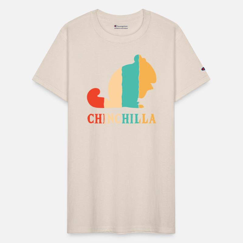 Retro Long-Tailed Chinchillidae Short-Tailed