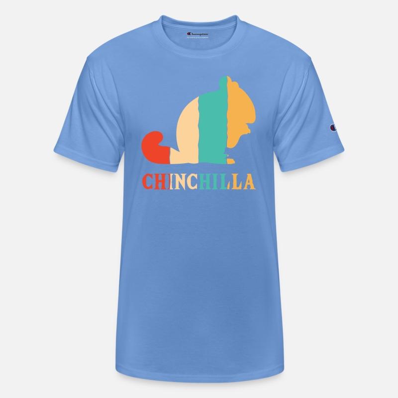 Retro Long-Tailed Chinchillidae Short-Tailed