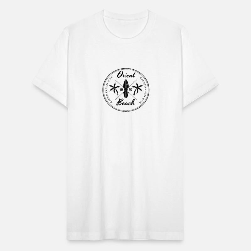 Retro Orient Beach Saint Martin Beach Surfing Fan