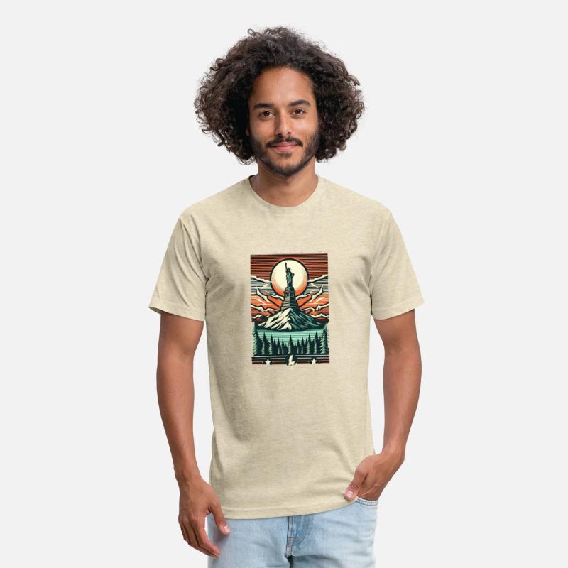 Retro Statue of Liberty