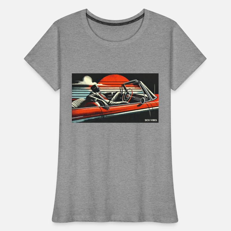 Retro Sunset Ride - Cool Vintage Aesthetic