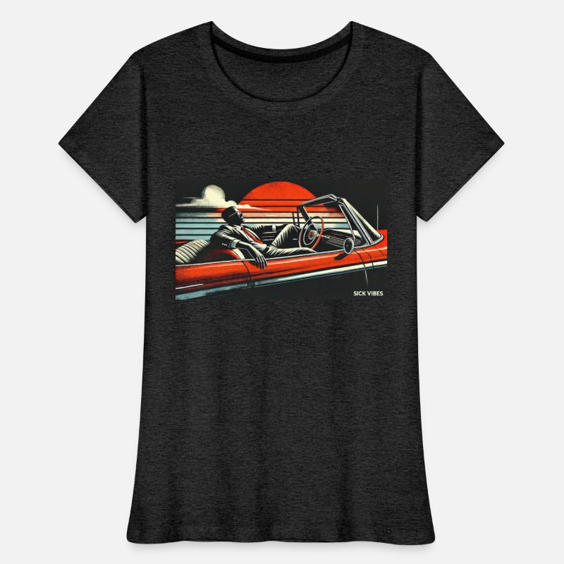 Retro Sunset Ride - Cool Vintage Aesthetic