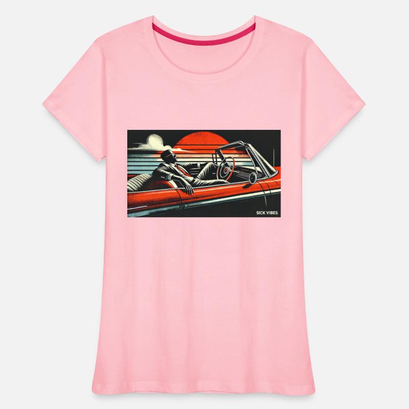 Retro Sunset Ride - Cool Vintage Aesthetic