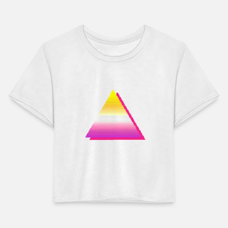 Retro triangle style 80s-90s.