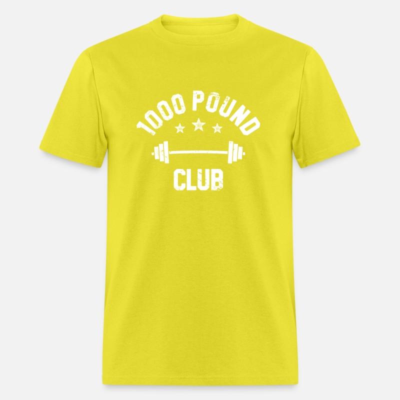 Retro Vintage 1000 Pound Club Member TShirt, Powerlifting