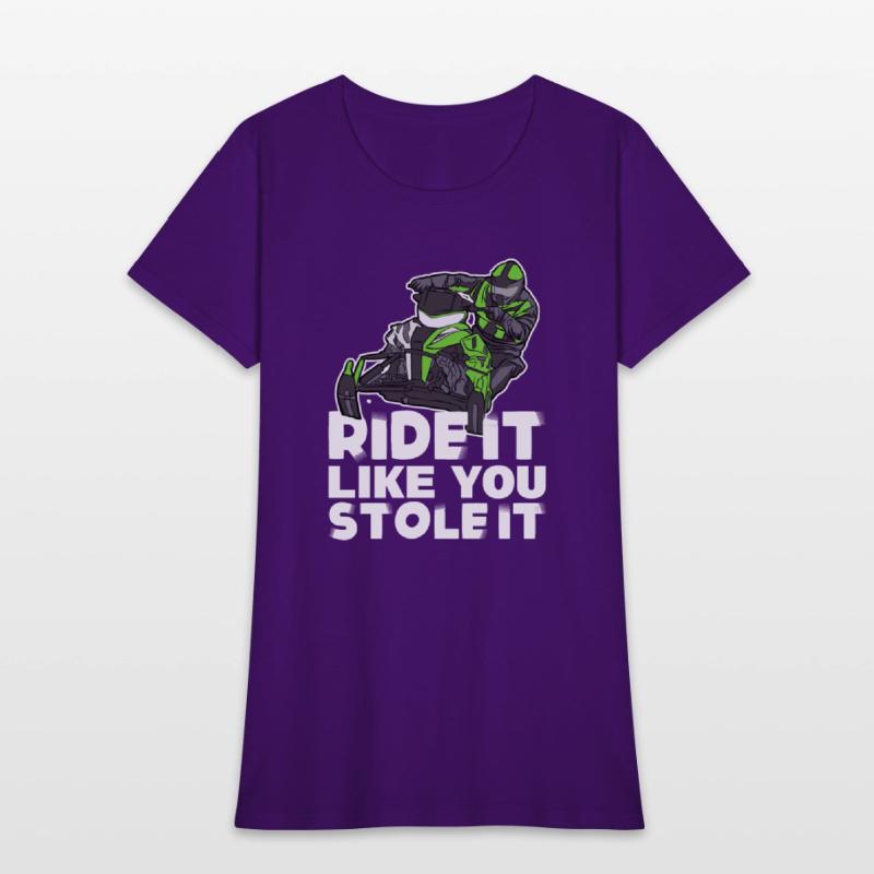Ride It Like You Stole It Snowmobile