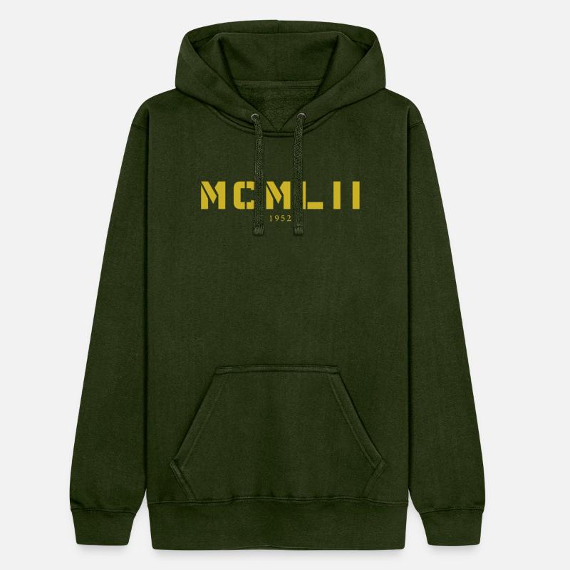 Roman numeral Year of birth Made in 1952