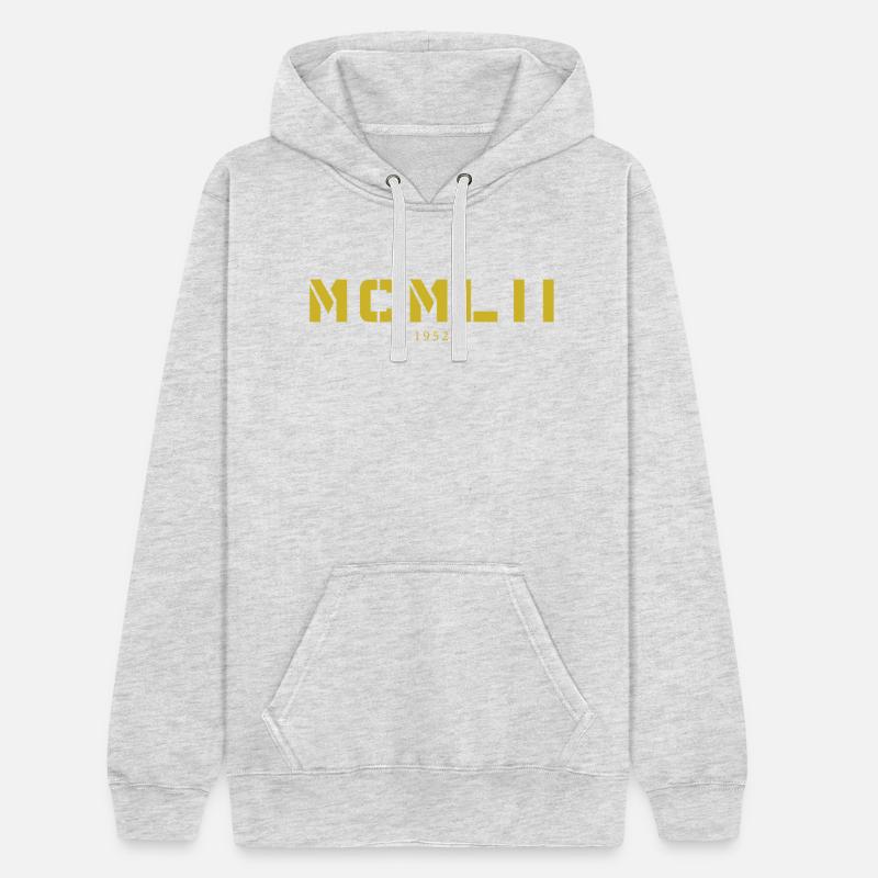 Roman numeral Year of birth Made in 1952