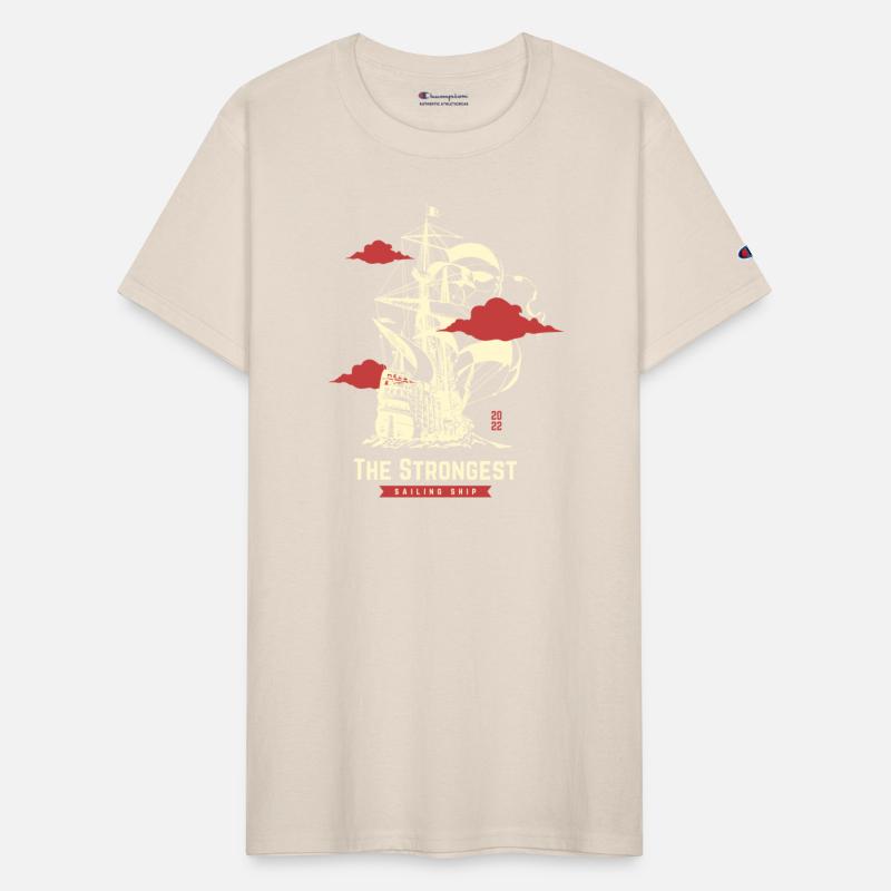 Sailing Ship Illustration Retro Vintage Sea Design