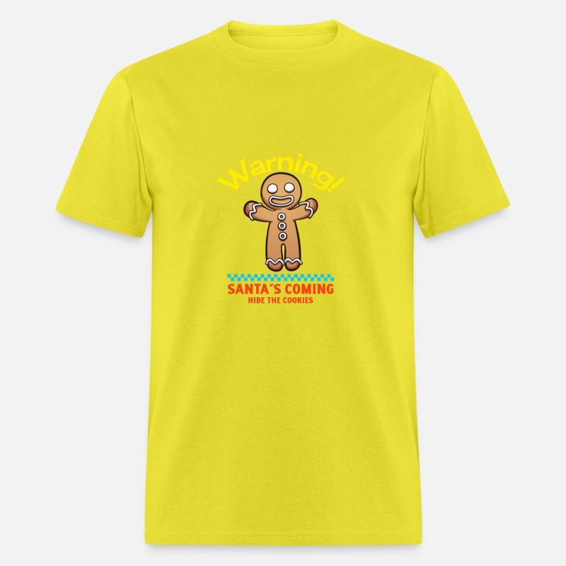 Santa's Coming Hide The Cookies Funny Christmas