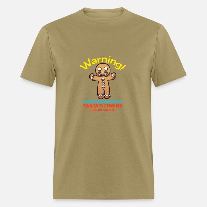 Santa's Coming Hide The Cookies Funny Christmas