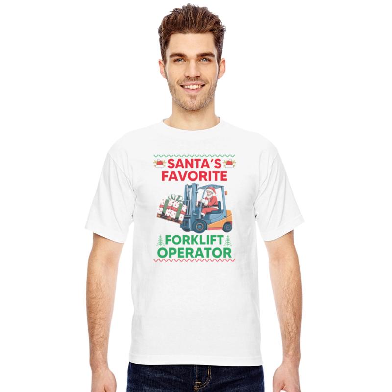 Santa's Favorite Forklift Operator