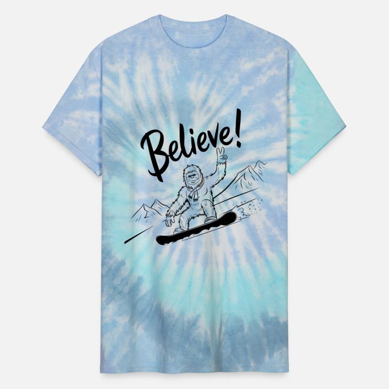 Sasquatch Bigfoot Snowboard Snowboarder