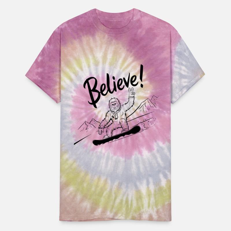 Sasquatch Bigfoot Snowboard Snowboarder