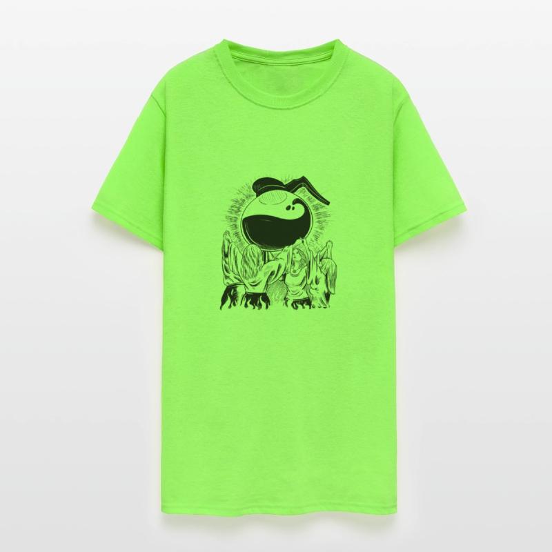 Satanic Woman Coffee Ritual Occult Goth