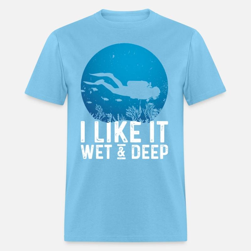 Scuba Diver Deep Underwater Snorkeling Lifestyle
