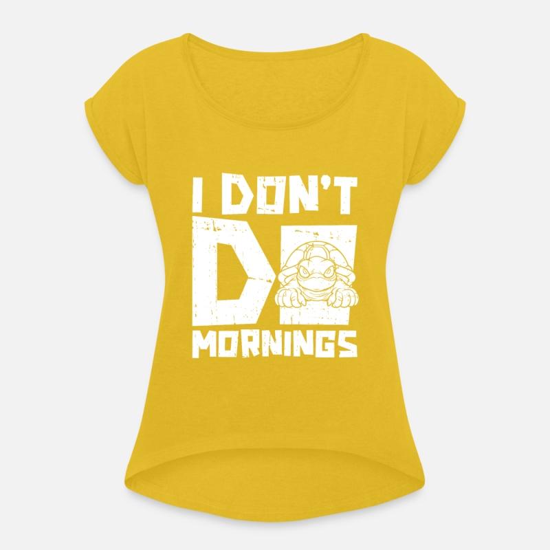 Sea Turtle Funny I Dont Do Mornings