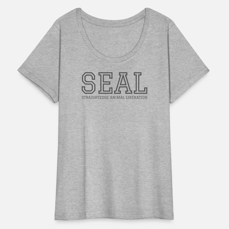 SEAL Straight Edge Animal Liberation (dark gray)