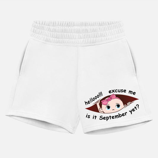 September Baby Girl Announcement