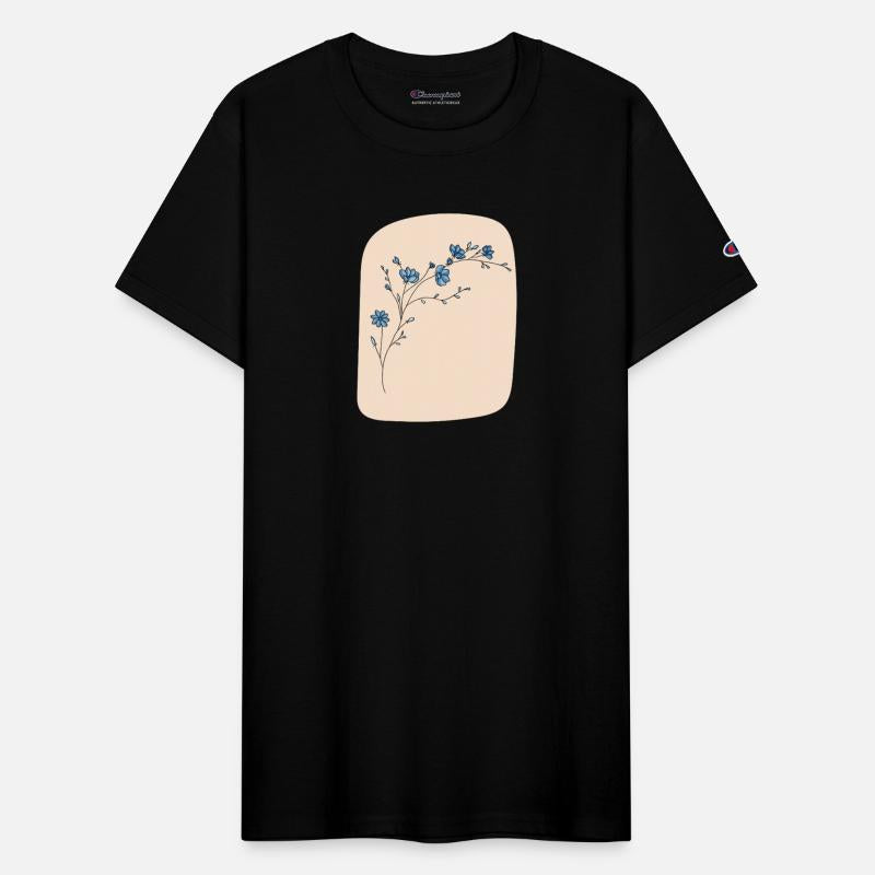 Serene Blue Blossoms