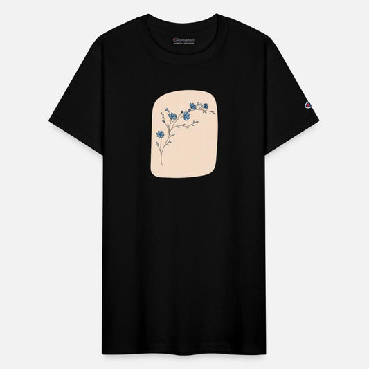 Serene Blue Blossoms