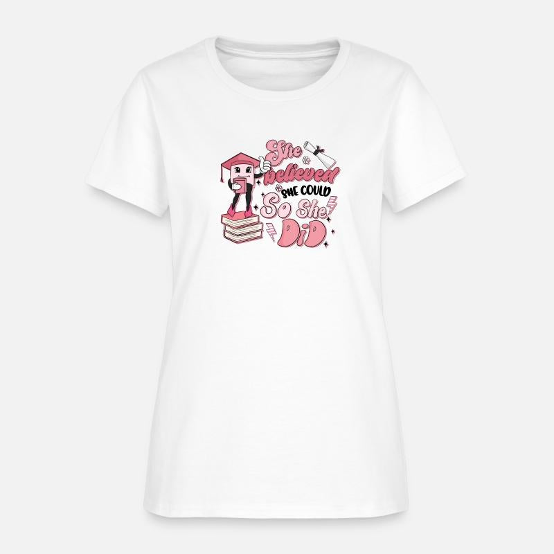 She believed she could so she did