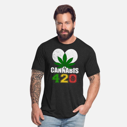 Sidesplitting 420 Love Herb Weed Marijuana Design