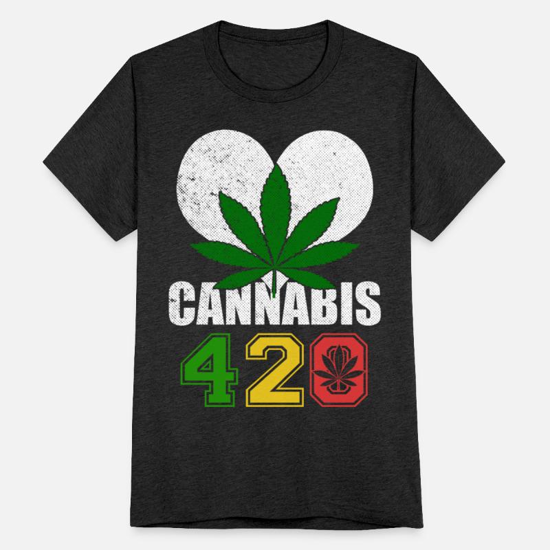 Sidesplitting 420 Love Herb Weed Marijuana Design