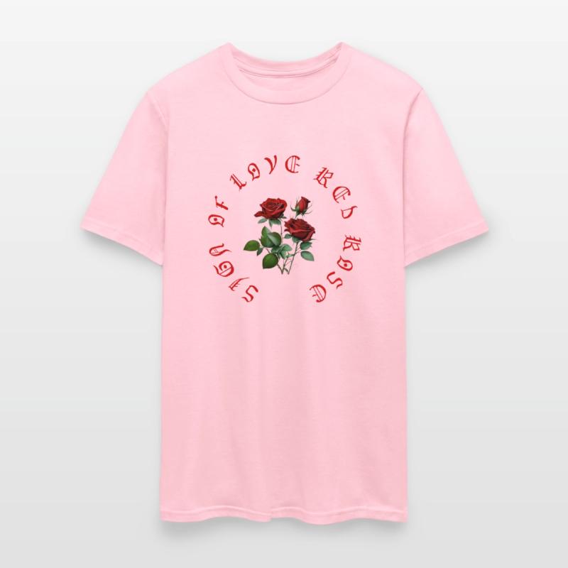 SIGN OF OOVE RED ROSE