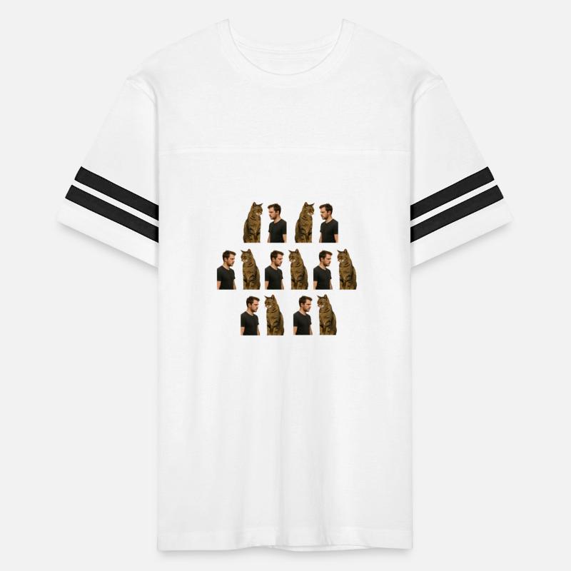 Silent Duel Between Man and Giant Cat