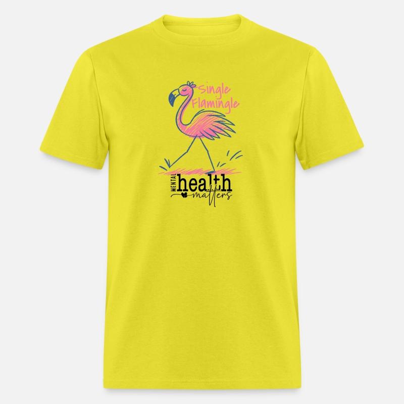 Single Flamingle Mental Health Matters
