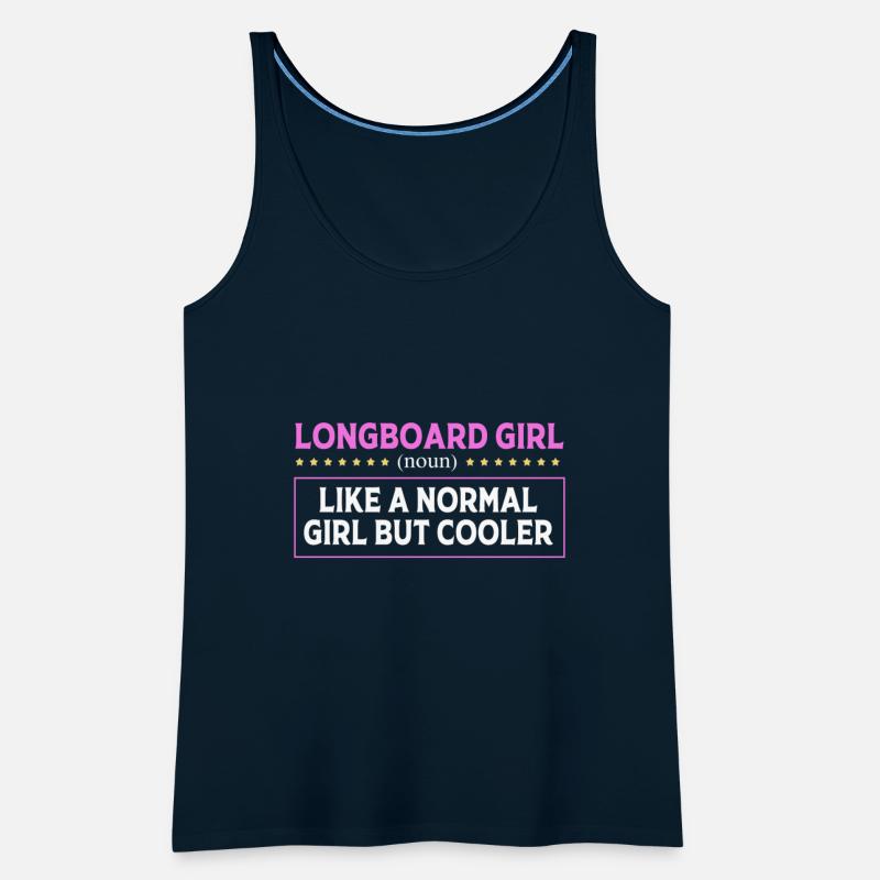 Skateboarding Skater Funny Longboard Girl