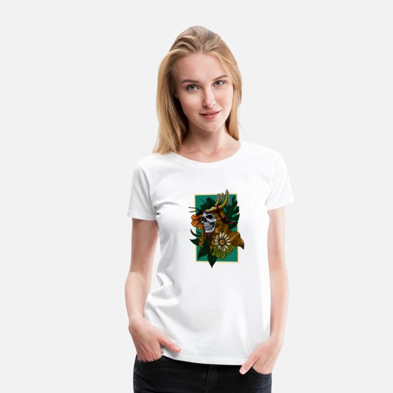 SKULL WITH TRADITIONAL DANCE (CACI) CLOTINH