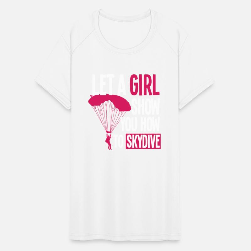 Skydiving Girl Hobby Gift