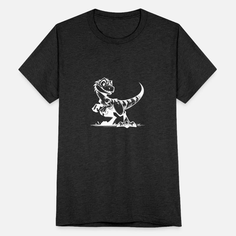 Small Raptor Kids Baby Dino Sketch