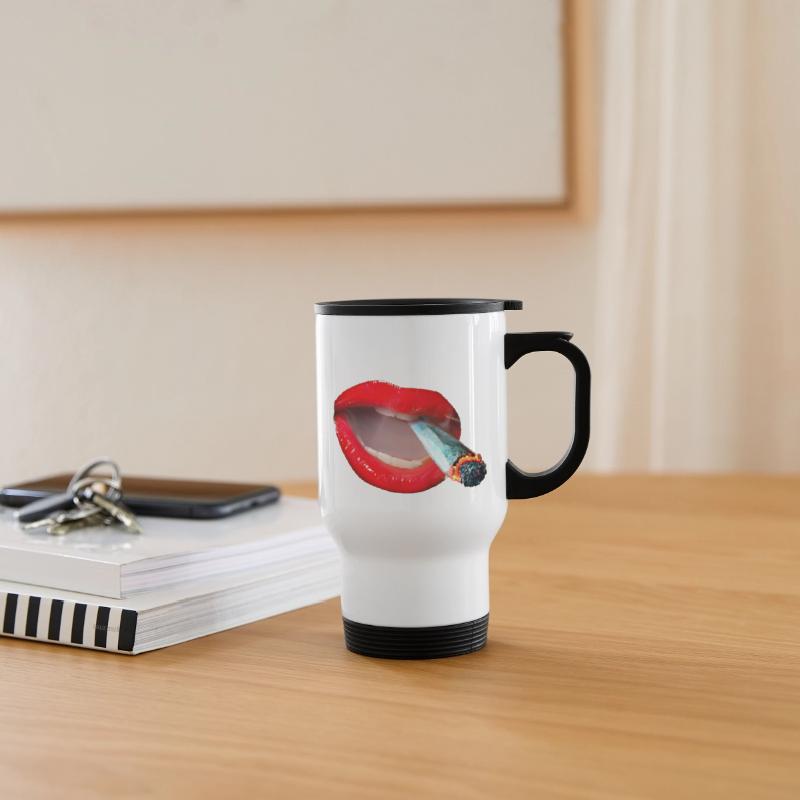 Smokin Lips 420 friendly smokers mouth cannabis