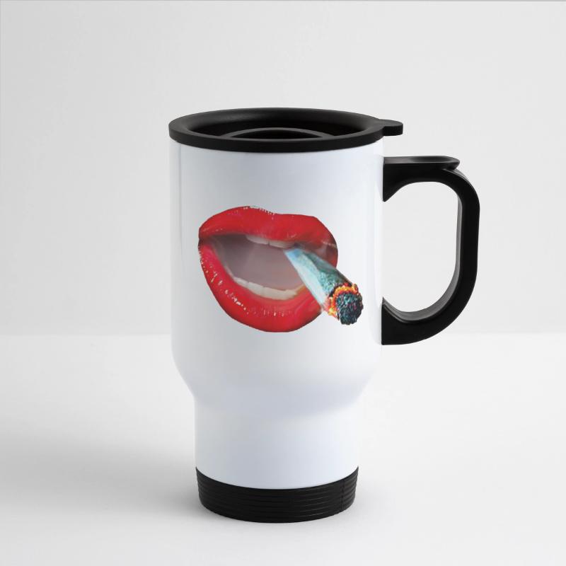 Smokin Lips 420 friendly smokers mouth cannabis