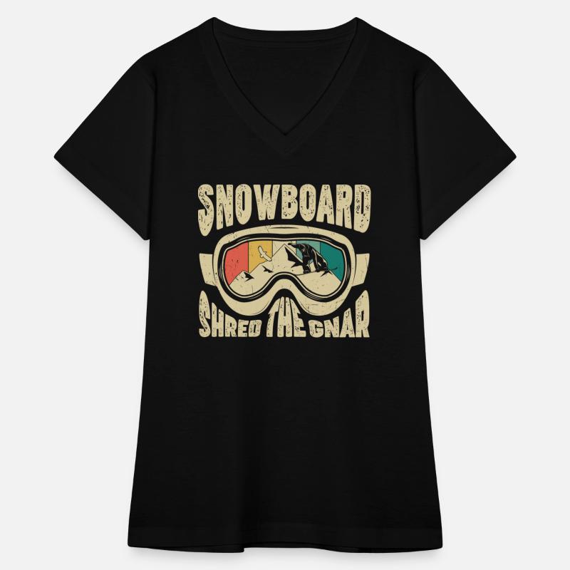 Snowboard Shred The Gnar