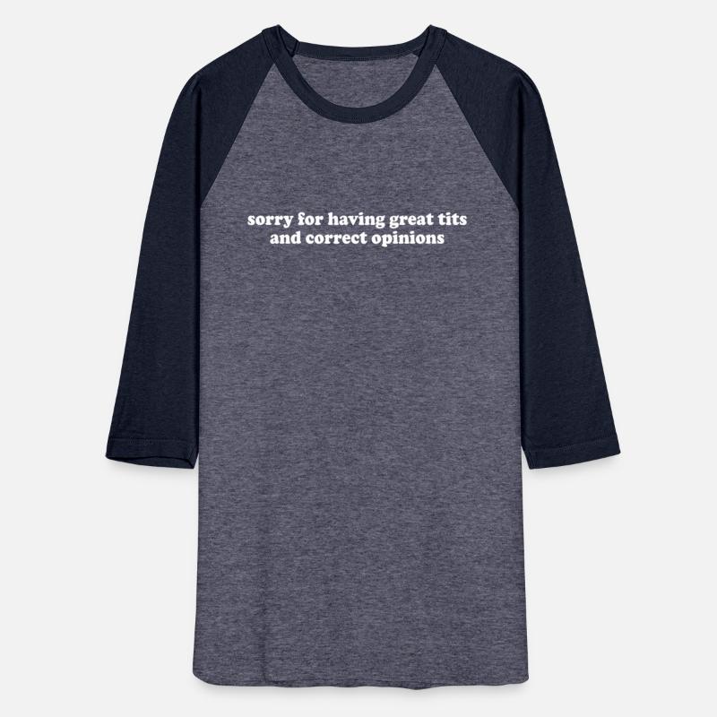 Sorry For Having Great Tits And Correct Oions