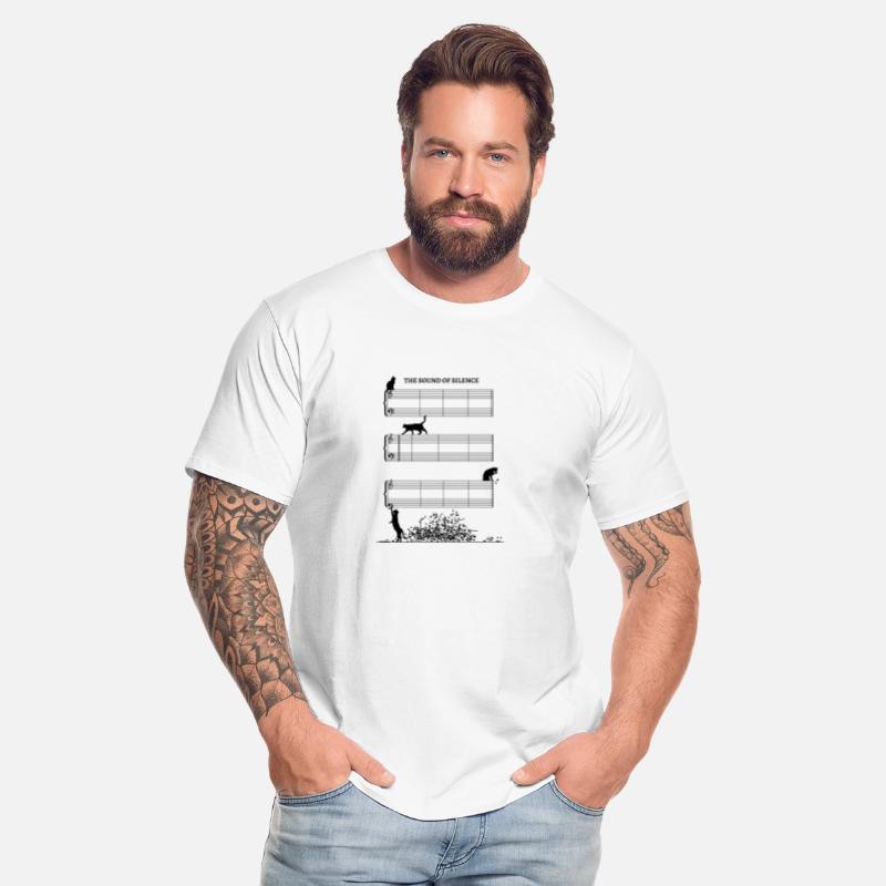 Sound of silence Music Sheet without notes + cats