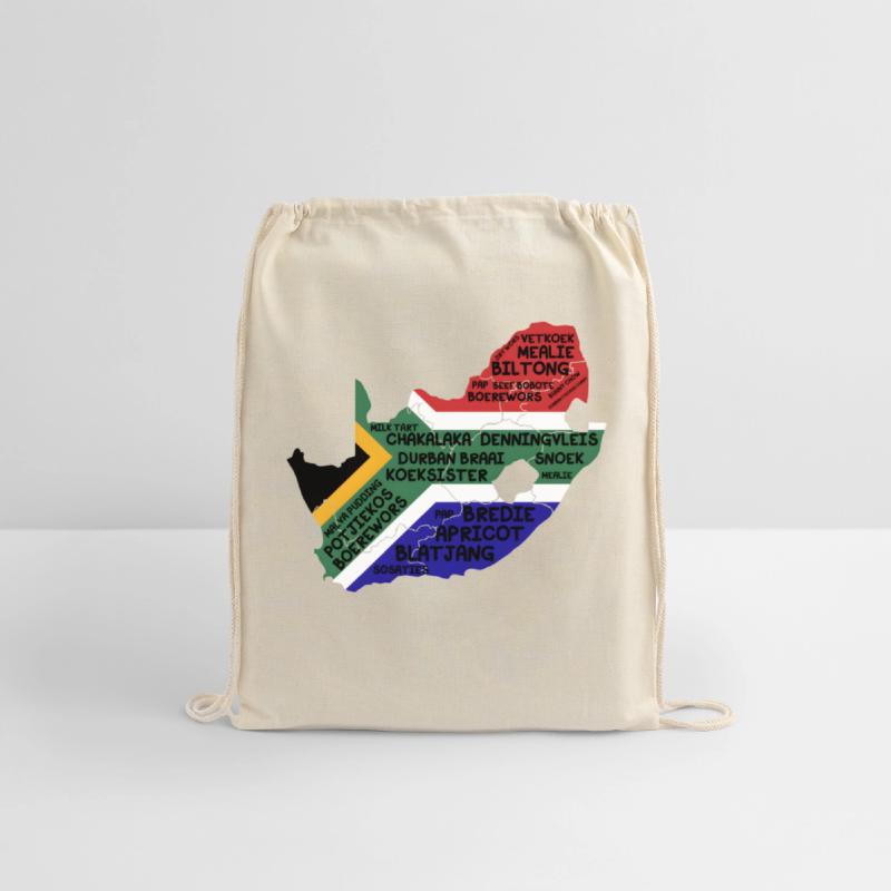 South Africa Flag Food Maps Africans