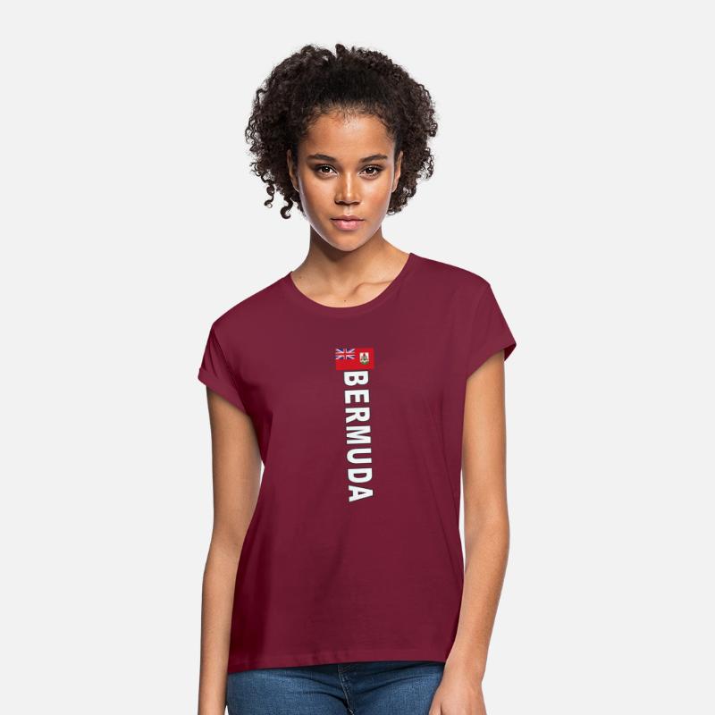 Sports style Left side Text Bermuda
